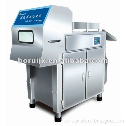 Electric Frozen Meat Cutterin factory for sausage line